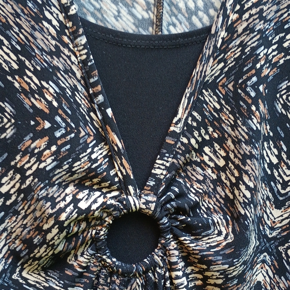 Multicolor Print Dress - Picture 3 of 7